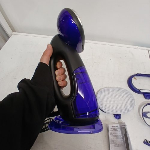 CONAIR TURBO EXTREME STEAM HANDHELD GARMENT STEAMER AND IRON - 1850W - BLUE/BLACK (MODEL: GS108C) image 7