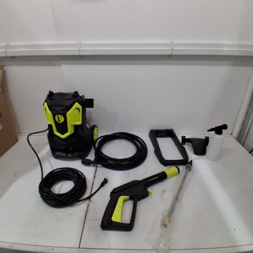 BIRTECH HIGH PRESSURE ELECTRIC PRESSURE WASHER WITH ADJUSTABLE SPRAY NOZZLE FOAM CANNON - 3000PSI - 1.8GPM - GREEN/BLACK (MODEL: JX0792501-1) image 3