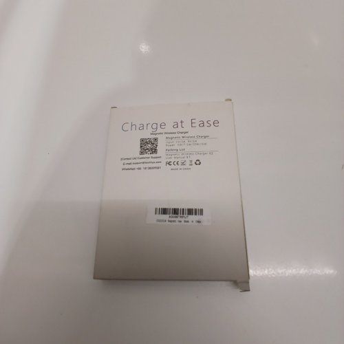 2PK MAGNETIC WIRELESS CHARGERS - FOR IPHONES - WHITE (STYLE: HYS07) image 3