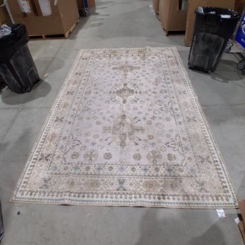 WYATT AND ASH AREA RUG - 9FT X 6FT - ABSTRACT BROWN - (MODEL: 1737288) image 2
