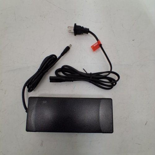 ELECTRIC BIKE BATTERY CHARGER - 54.6V 2 AMP - DC: 2.1/2.5MM -BLACK (MODEL: JY-546200) image 3