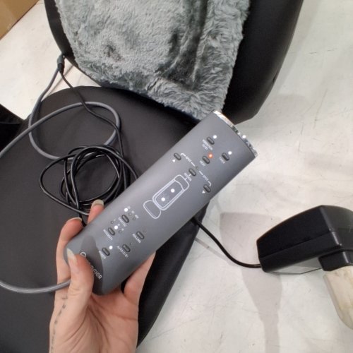 COMFIER SHAITSU MSASSAGE CUSHION WITH HEAT FOR DEEP TISSUE KNEEDING/VIBRATION & APP CONTROL - GREY/BLACK (MODEL: CF-2311-APP) image 2