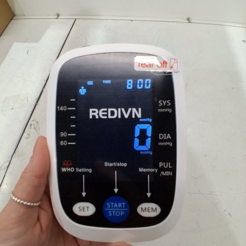 REDIVN ARM TYPE ELECTRONIC BLOOD PRESSURE MONITOR - WHITE/BLACK (MODEL: BSX568) image 2