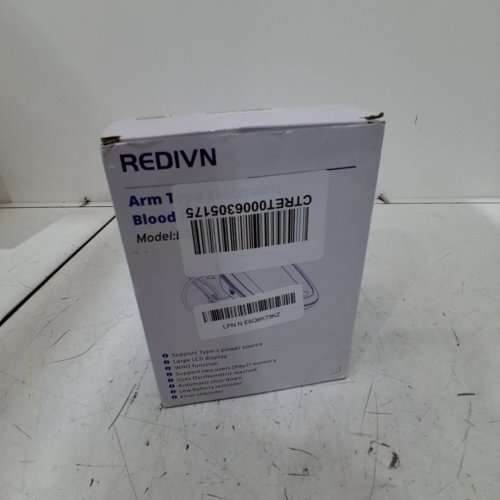 REDIVN ARM TYPE ELECTRONIC BLOOD PRESSURE MONITOR - WHITE/BLACK (MODEL: BSX568) image 4