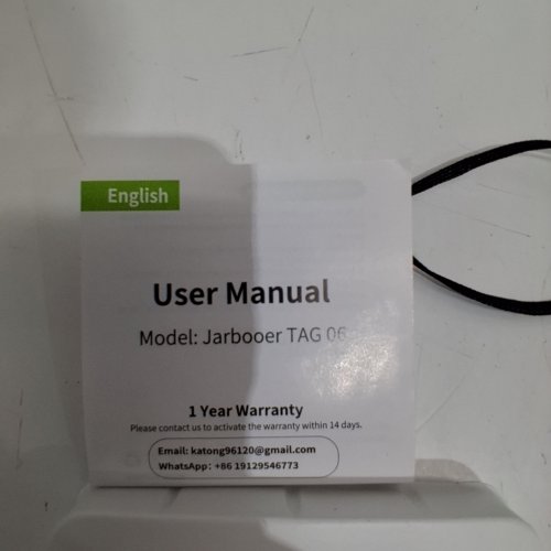 4PK JARBOOER SMART BLUETOOTH AIR TRACKERS - WORKS WITH APPLE FIND MY APP - BLACK (MODEL: TAG 06) image 2