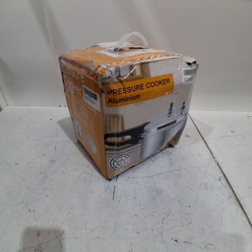 BREERAINZ ALUMINUM PRESSURE COOKER - 12QT - SILVER image 5