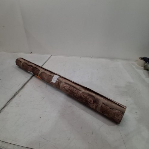 PREPASTED STICK ON BRICK WALL PAPER - APROX 23FT X 27" - BROWN\RED image 2