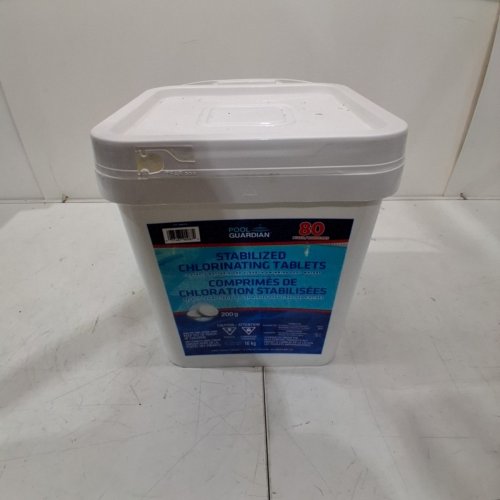 80PK POOL GUARDIAN KOREX STABILIZED CHLORINATING TABLETS - 16KG (MODEL:1986939) image 2