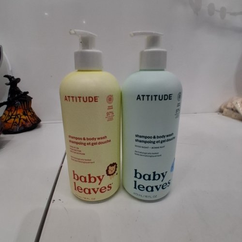 2PC ATTITUDE BABY LEAVES SHAMPOO & BODY WASH - 473 ML EACH image 3
