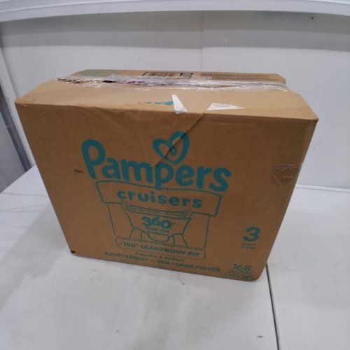 167PK PAMPERS CRUISERS DISPOSABLE BABY DIAPERS - SIZE 3 (16-28LBS) image 4