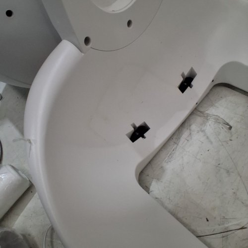 EXTRA WIDE OPEN SELF CLEANING CAT LITTER BOX - WHITE (MODEL: CH-ICB026) image 4