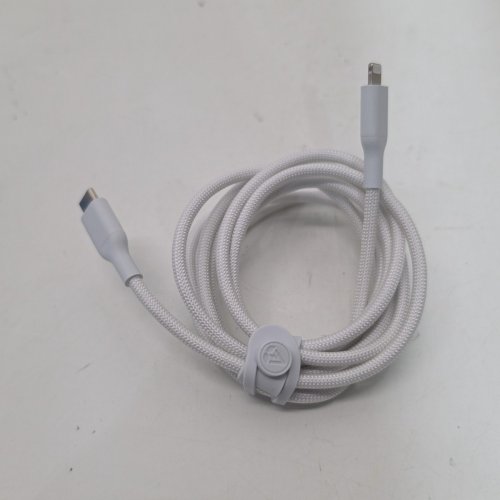 ANKER DURABLE BIO-BRAIDED USB-C TO LIGHTNING FAST CHARGING CABLE - 6FT - WHITE (MODEL: A80B6) image 2