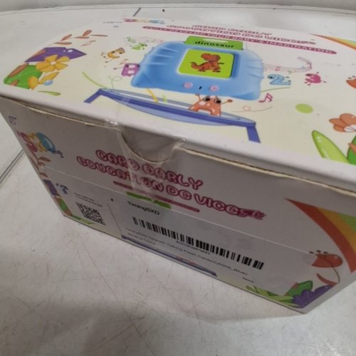TIMINGSXD FLASH CARD LEARNING TOY WITH 192 CARDS - SPANISH EDITION - BLUE (MODEL: CA001_BLUE) image 3