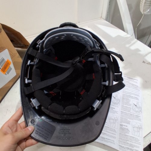 JACKSON TYPE 2 VENTED SAFETY HELMET - BLACK (MODEL: XS2-500 V) image 3