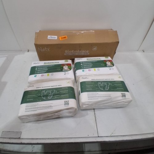132PK NATY BIOEMBRACE BABY NEWBORN DIAPERS - SIZE 2 image 2