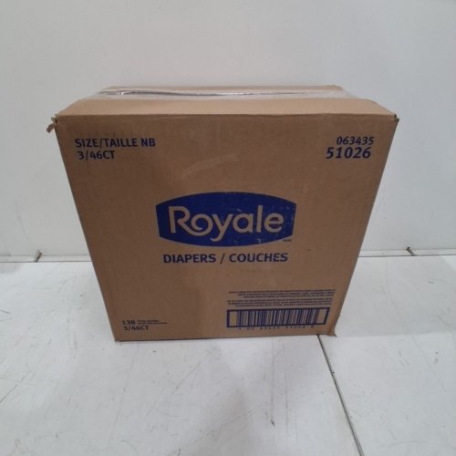 138PK ROYALE PREMIUM DIAPERS - NEWBORN - WHITE image 4