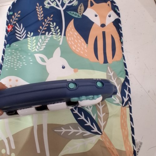 4-IN-1 FISHER-PRICE BABY PLAYMAT KICK & PLAY PIANO GYM - NAVY BLUE (MODEL: JMN75) image 2