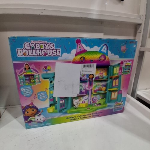14PC KIDS GABBYS CELEBRATION DOLLHOUSE WITH SOUND EFFECTS AND MUSIC - MULTICOLOURED - (MODEL: 6071385) image 3