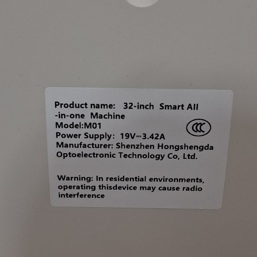 VLH SMART PORTABLE TV TABLET WITH ROLLING STAND AND REMOTE CONTROL - ANDROID 15, 8+128GB, 38400MAH BATTERY, 5MP CAMERA - 32" - WHITE (MODEL: M01) image 13