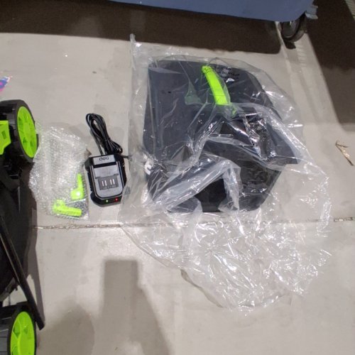 STEELITE CORDLESS ELECTRIC LAWN MOWER *TOOL ONLY* - 5-POSITION HEIGHT ADJUSTMENT WITH 8 GALLON GRASS BAG - 13'' - 21V - ( MODEL: ‎DG500 ) image 4