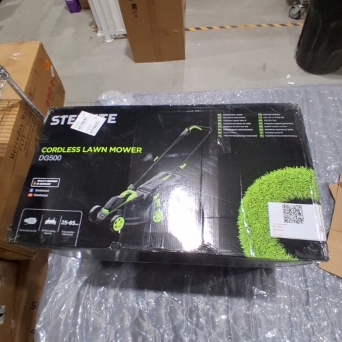 STEELITE CORDLESS ELECTRIC LAWN MOWER *TOOL ONLY* - 5-POSITION HEIGHT ADJUSTMENT WITH 8 GALLON GRASS BAG - 13'' - 21V - ( MODEL: ‎DG500 ) image 6