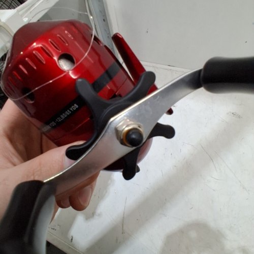 BPS QUICK DRAW SPINCAST FISHING REEL - 4.3:1 - RED (MODEL: QSC10) image 5