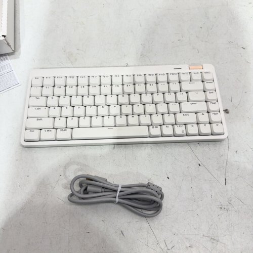 LOFREE FLOW LITE 84-KEYS LOW PROFILE MECHANICAL KEYBOARD WITH 2.4G RECEIVER, BLUETOOTH AND WIRED CONNECTION FOR WINDOWS/MAC - MARBLE - (MODEL:OE921) image 3