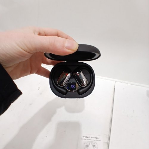 AI TRANSLATOR EARBUDS - REAL-TIME TRANSLATION FOR TRAVEL, WORK, CONVERSATIONS, LEARNING LANGUAGES - 36H PLAYTIME, 144 DIFFERENT LANGUAGES - BLACK (MODEL: YYK-Q16S) image 4