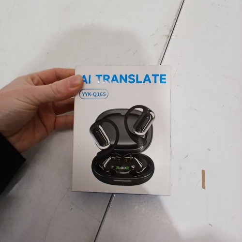 AI TRANSLATOR EARBUDS - REAL-TIME TRANSLATION FOR TRAVEL, WORK, CONVERSATIONS, LEARNING LANGUAGES - 36H PLAYTIME, 144 DIFFERENT LANGUAGES - BLACK (MODEL: YYK-Q16S) image 6