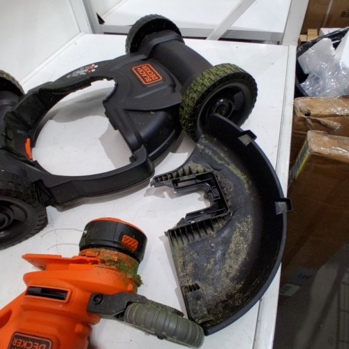 BLACK + DECKER 3-IN-1 COMPACT ELECTRIC MOWER, 12" - ORANGE (MODEL: BESTA512CM) image 4