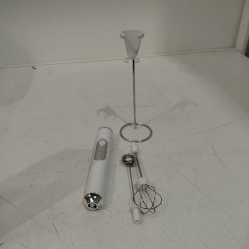 ELECTRIC MILK FROTHER WITH STAND - WHITE image 2