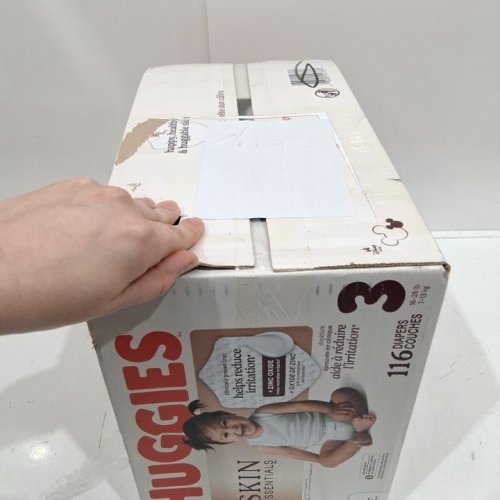 116PK HUGGIES SKIN ESSENTIALS DIAPERS - SIZE 3 - 16-28 LBS image 3