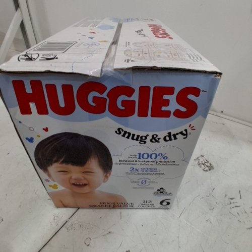 112PK HUGGIES SNUG AND DRY DIAPERS - SIZE 6 - 35LBS - DISNEY MICKEY MOUSE image 3