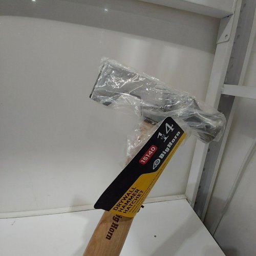BIG HORN DRYWALL HATCHET WITH MILLED STRIKING FACE & HICKORY HANDLE - 140Z - HICKORY (MODEL: 15140) image 3