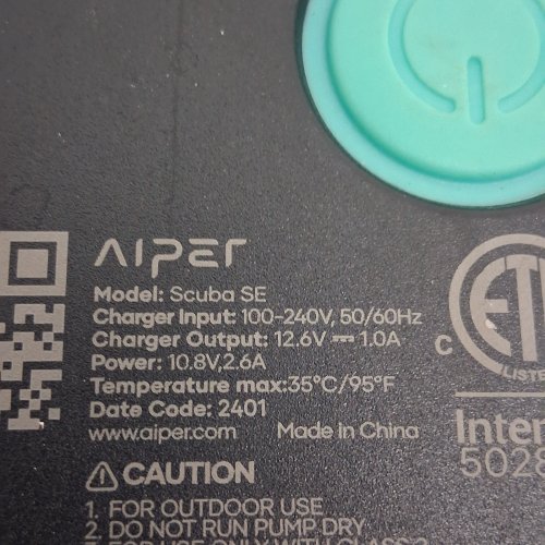 AIPER SCUBA SE ROBOTIC POOL CLEANER VACUUM, 90 MINS BATTERY LIFE, AUTOMATIC CLEANING WITH SELF-PARKING CAPABILITIES, IDEAL FOR ABOVE GROUND POOLS UP TO 860 SQ.FT (40 FEET) image 6