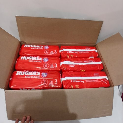 168PK HUGGIES LITTLE MOVERS DISNEY BABY DIAPERS - SIZE 3 (18-28LBS) image 2