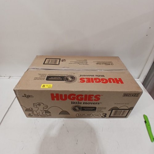 168PK HUGGIES LITTLE MOVERS DISNEY BABY DIAPERS - SIZE 3 (18-28LBS) image 3