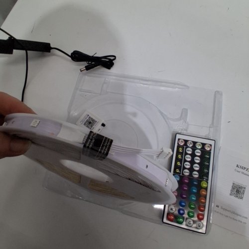 KSIPZE LED LIGHT STRIP SMART MUSIC SYNC RGB COLOR CHANGING WITH APP AND REMOTE CONTROL - 100FT (MODEL: ST51-K2430) image 3