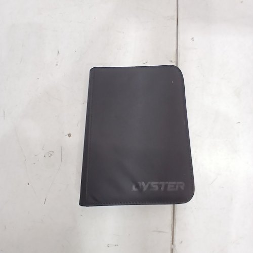 BYSTER ZIPPERED 4 POCKET CARD BINDER COLLECTOR ALBUM - 160 SLOTS - BLACK image 2