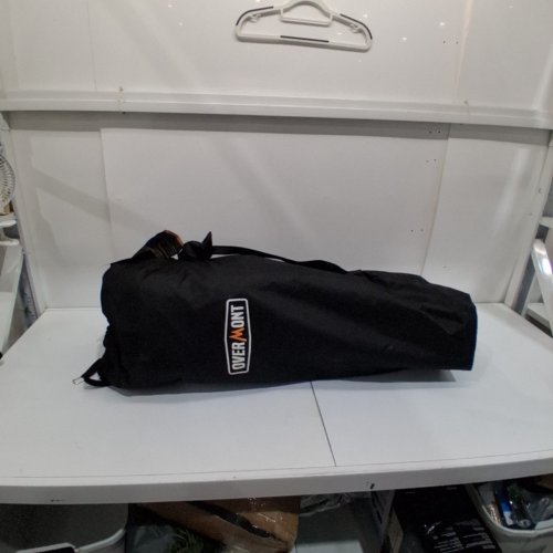 OVERMONT OVERSIZED DOUBLE 2 PERSON XXL FOLDING CAMPING CHAIR - 850LBS MAX - BLACK/ GREY (MODEL: OM0000023) image 5