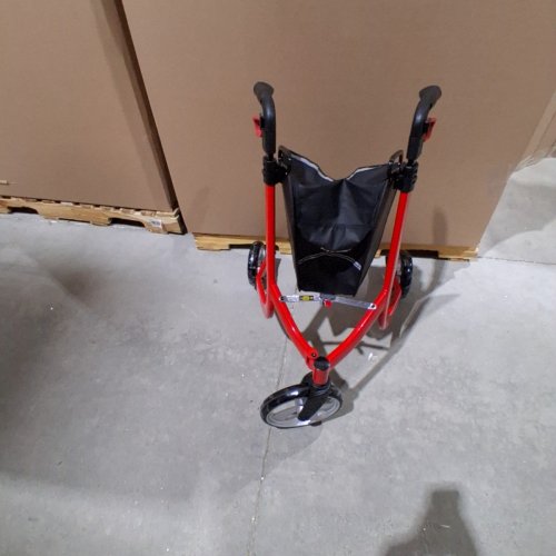 DRIVE MEDICAL NITRO EURO STYLE WALKER ROLLATOR RED - RTL10266 image 3