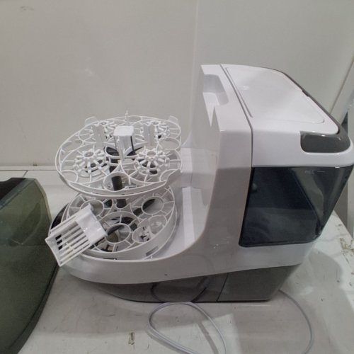 BABYBREZZA BOTTLE WASHER PRO 3-IN-1 WASHER/STERILIZER/DRYER - HOLDS 4 BOTTLES - BLACK/WHITE (MODEL: BRZ0103) image 7