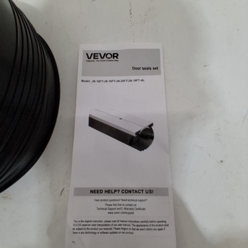 RUBBER DOOR SEALS - 16FT - (MODEL : JN-16FT-AL) image 4