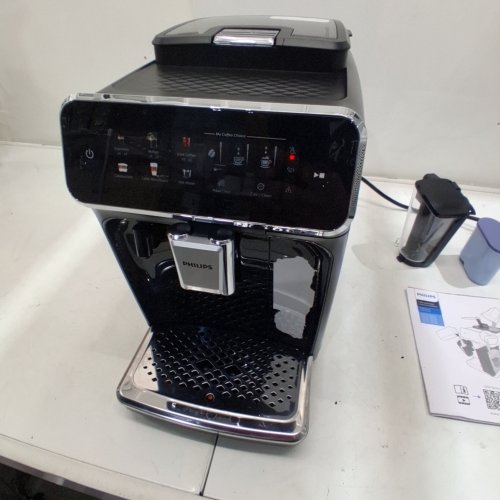 PHILIPS 3300 SERIES ULLY AUTOMATIC ESPRESSO MACHINE WITH LATTEGO MILK SYSTEM AND INTEGRATED GRINDER - GLOSSY BLACK (MODEL:EP3341/50) image 2