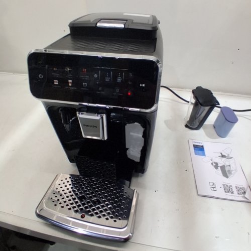 PHILIPS 3300 SERIES ULLY AUTOMATIC ESPRESSO MACHINE WITH LATTEGO MILK SYSTEM AND INTEGRATED GRINDER - GLOSSY BLACK (MODEL:EP3341/50) image 3