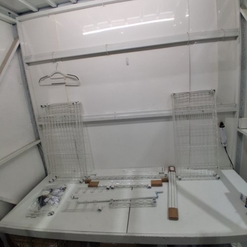 5-TIER OVER WASHER AND DRYER STORAGE SHELVES - 77" - WHITE (MODEL: SHSS7534196-5W) image 4