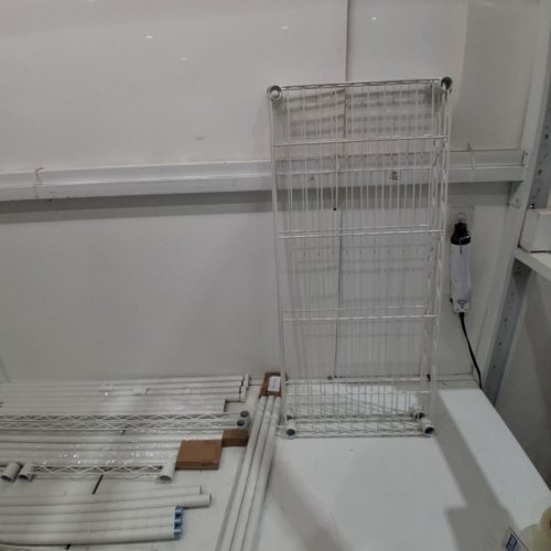 5-TIER OVER WASHER AND DRYER STORAGE SHELVES - 77" - WHITE (MODEL: SHSS7534196-5W) image 7