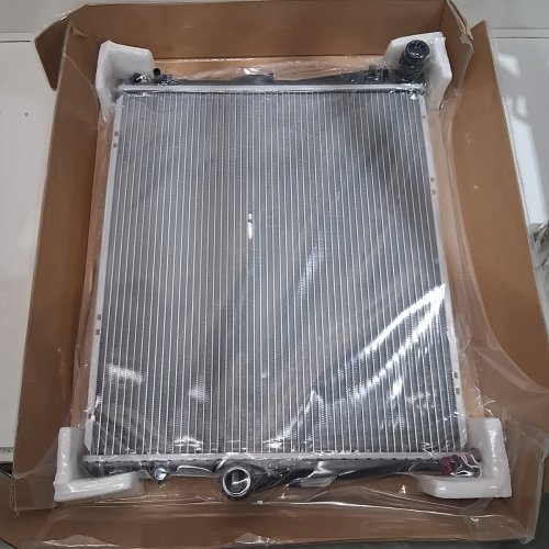 APREMIUM RADIATOR & AC CONDENSER COOLING KIT FOR 2007-2010 BMW X3 - SILVER (MODEL: RAD13277-C) image 3