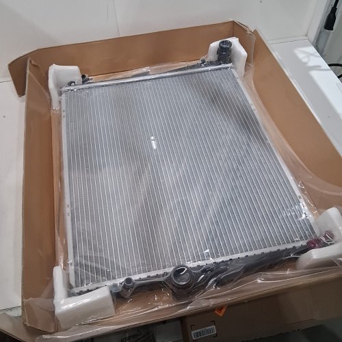 APREMIUM RADIATOR & AC CONDENSER COOLING KIT FOR 2007-2010 BMW X3 - SILVER (MODEL: RAD13277-C) image 4