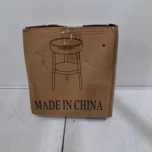 MULTIFUNCTIONAL PLASTIC SIDE TABLE STOOL FOR LIVING ROOM - WHITE image 5